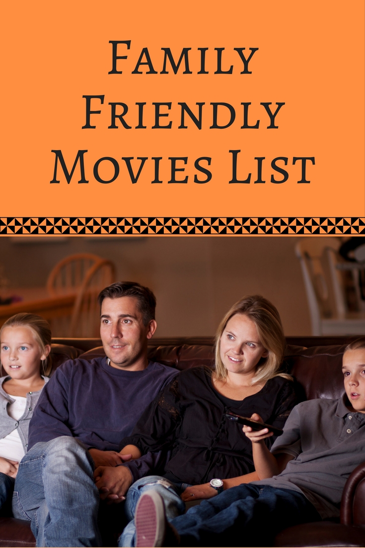 Here's a list of family friendly movies you can enjoy with your kids. These movies have great, character building messages ;) 